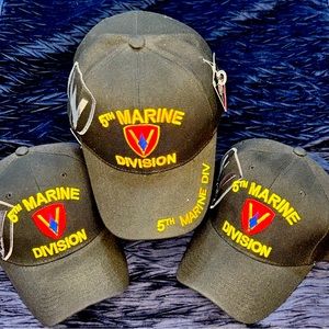 5th Marine Division hat. NEW!!